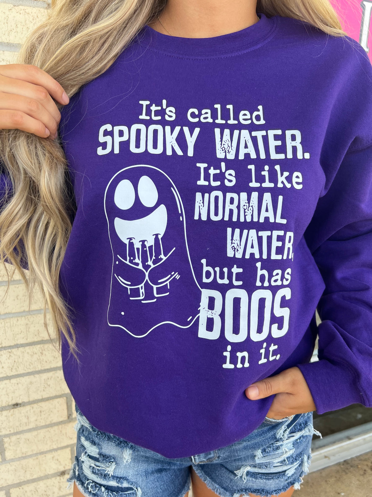 Halloween Spooky  Water Tee or sweatshirt