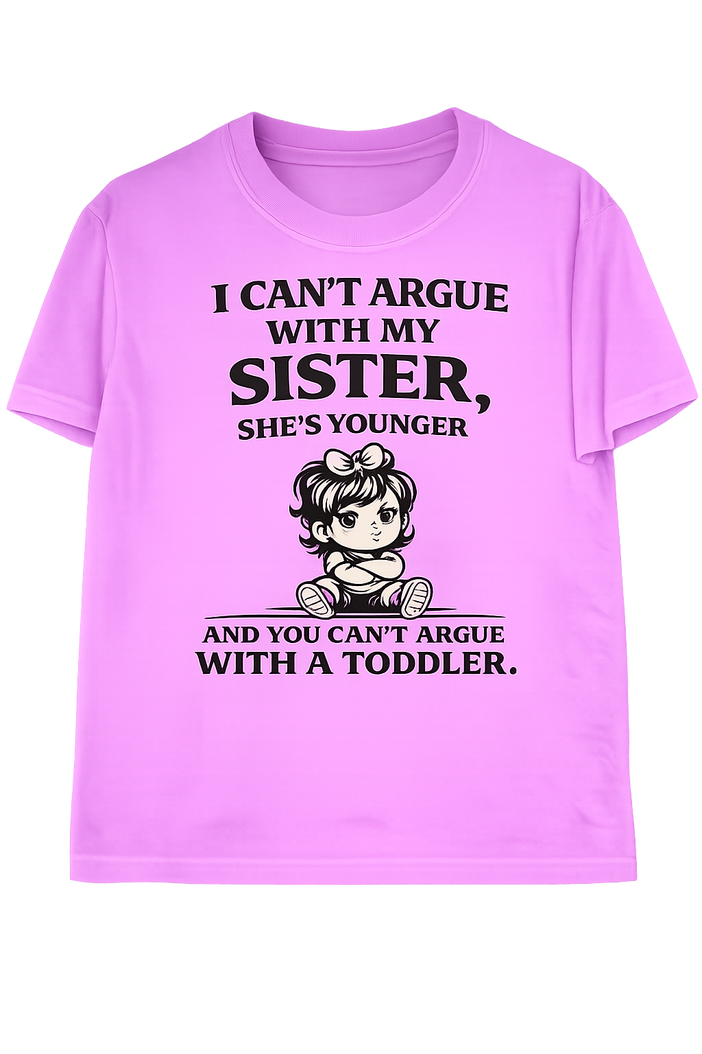 Sister argue toddler  tank, tee or sweatshirt
