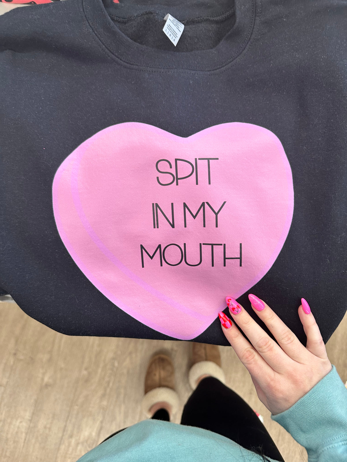 Spit Valentine Tee or  Sweatshirt