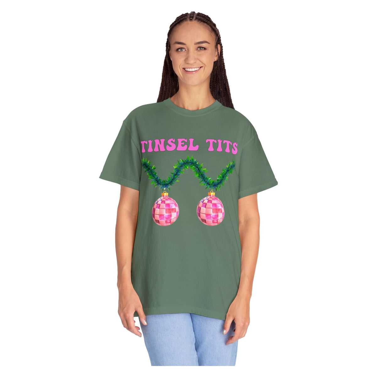 Tinsel T*ts Comfort Colors Tee