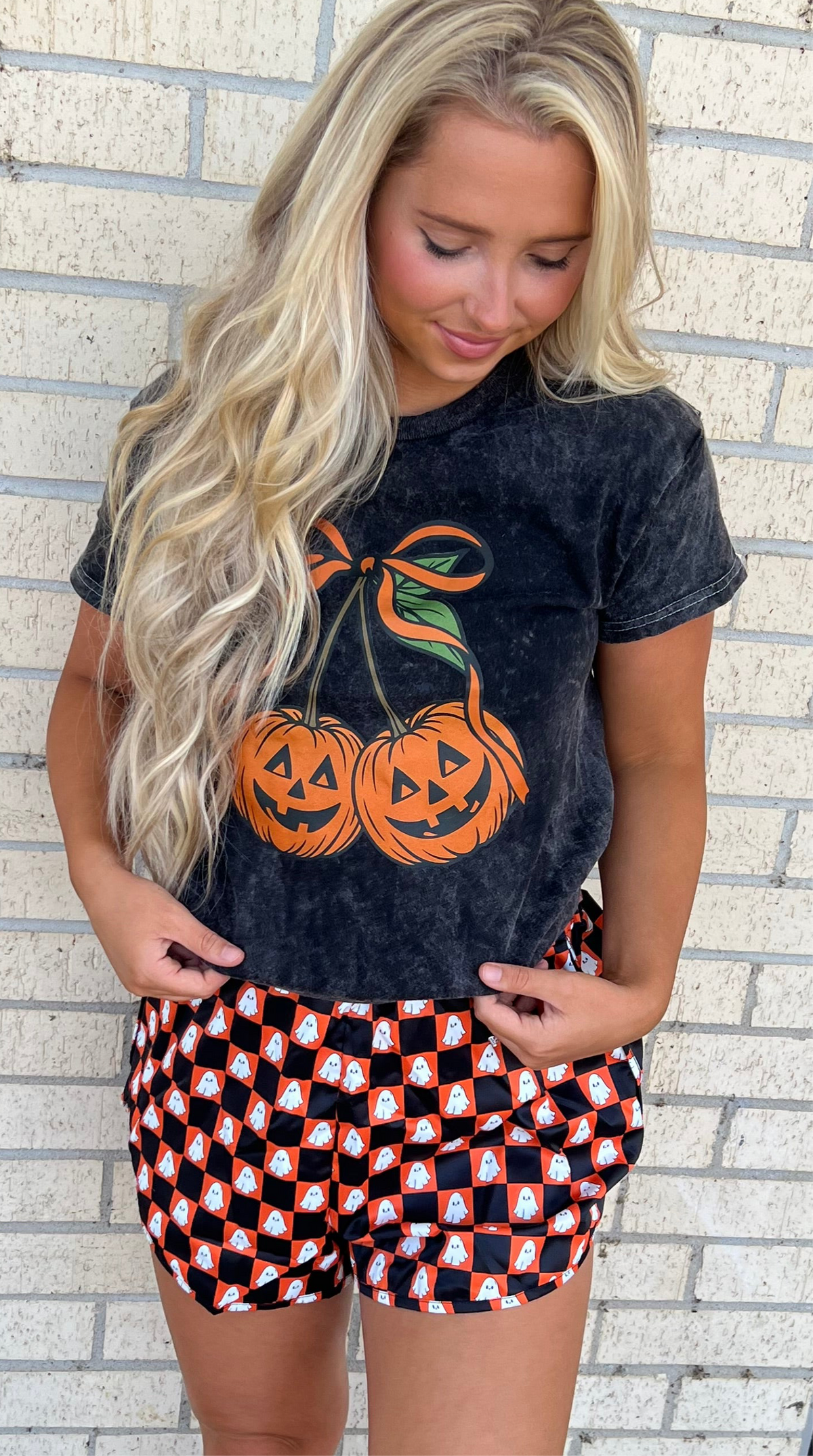 Halloween Ghost Shorts