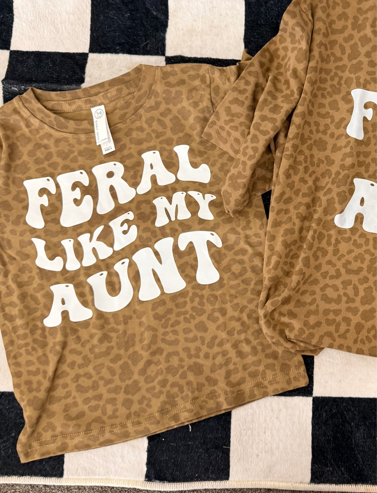 Feral like My Mama or Aunt/Custom Onesie or tee kids or adult