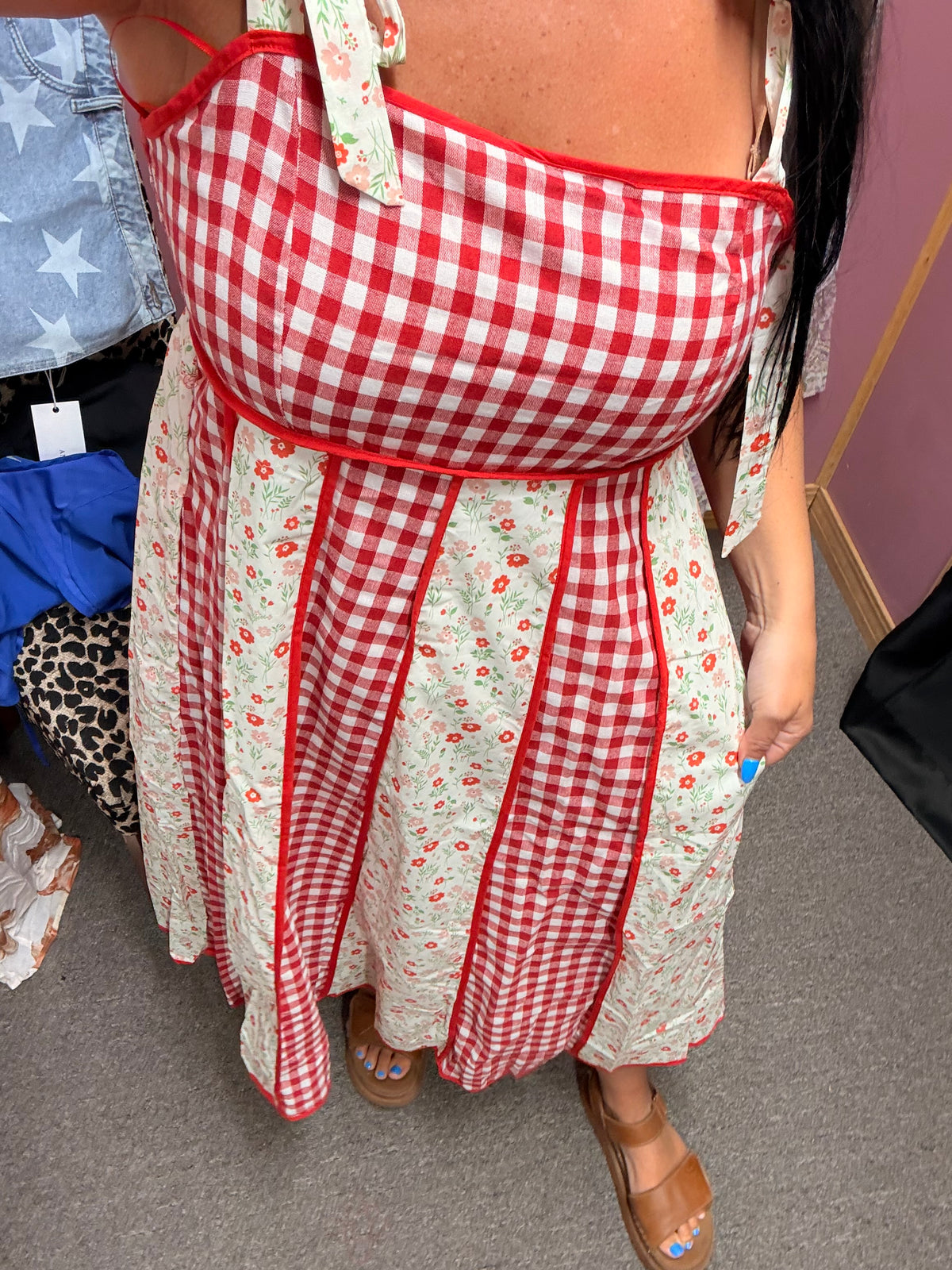 Ouachita Picnic floral Dress