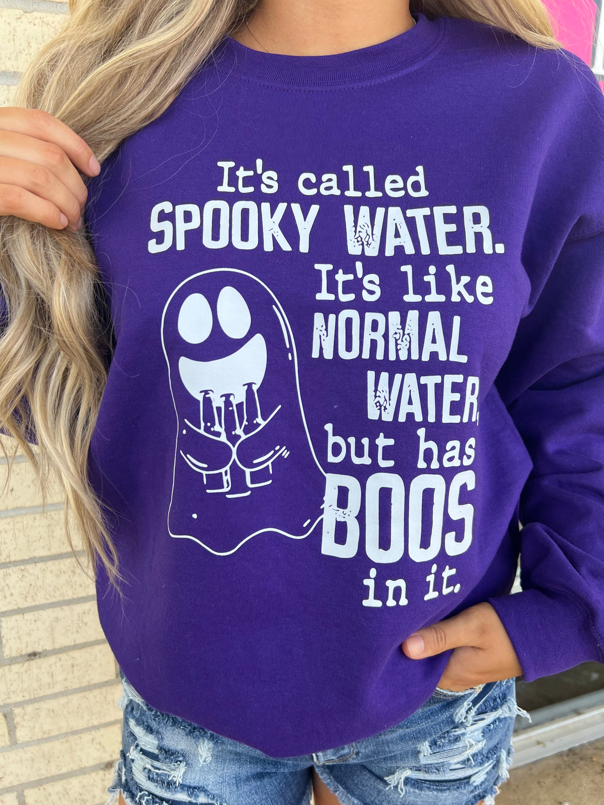 Halloween Spooky  Water Tee or sweatshirt