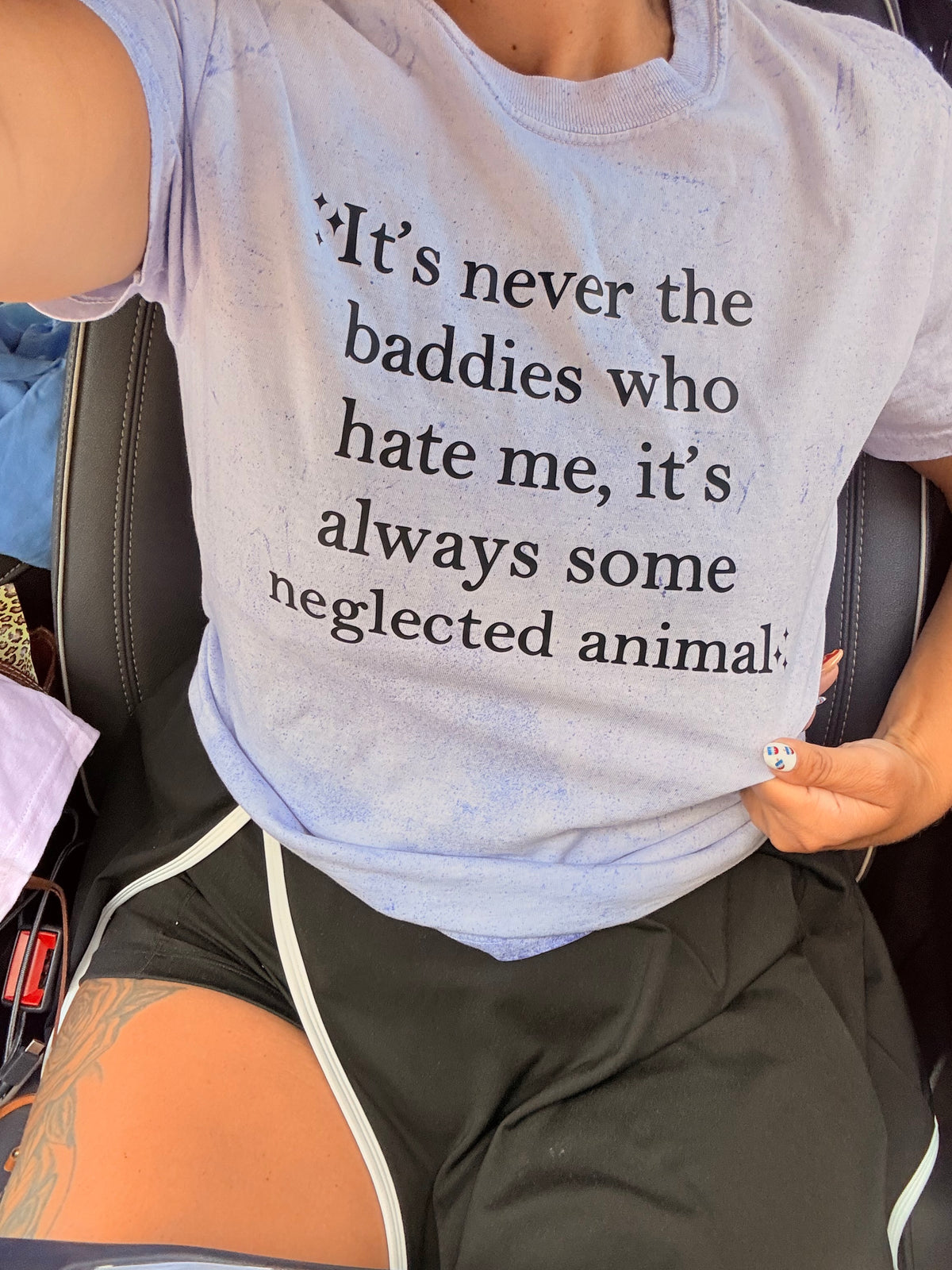 It’s never the baddies neglected animal tee tank tee or sweatshirt