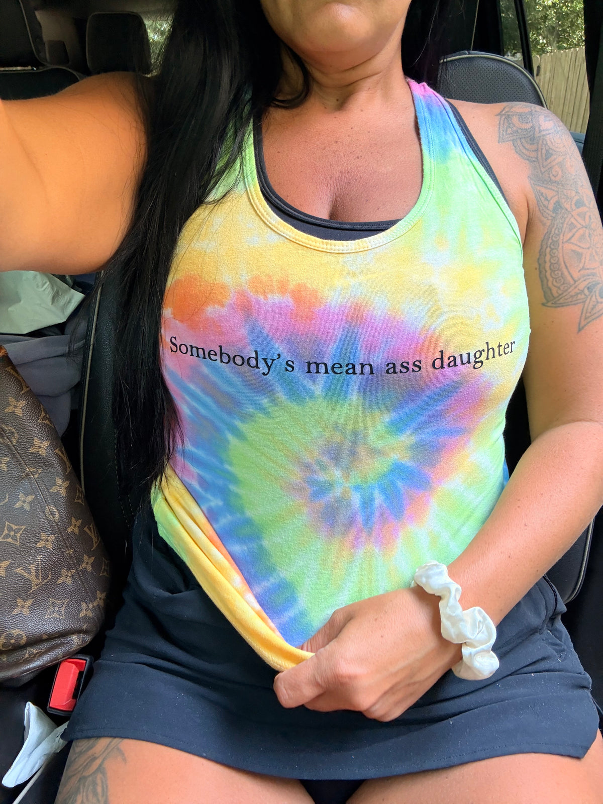 Mean ass daughter tank, tee or sweatshirt