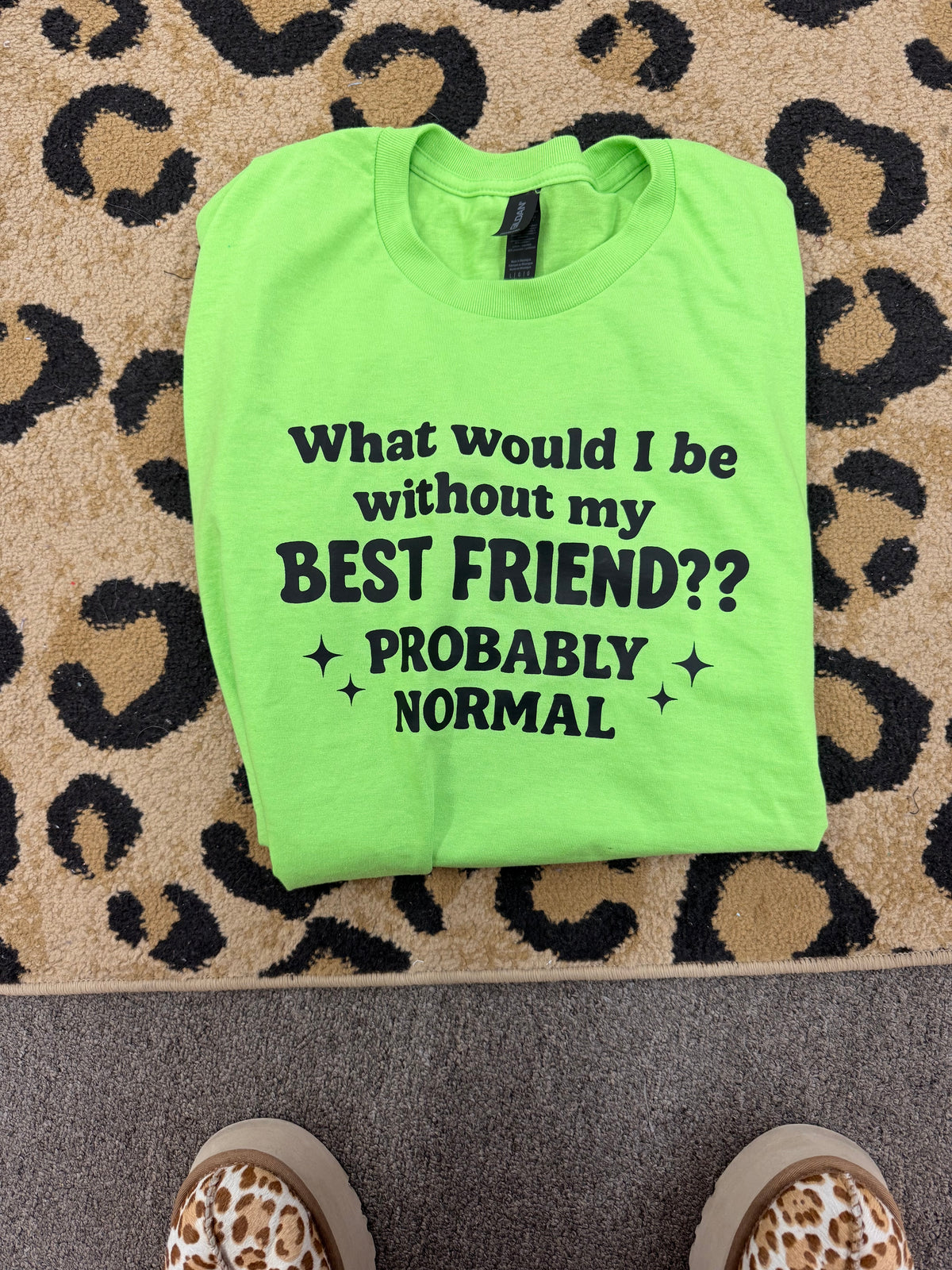 what would I be without my best friend probably normal tee or sweatshirt