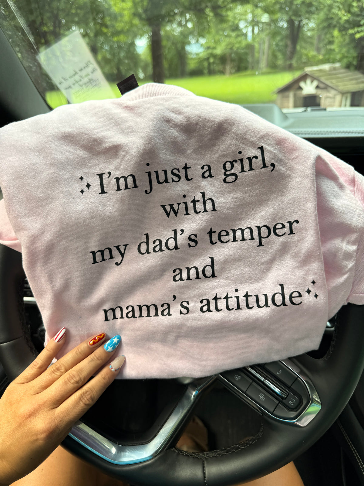 Dads temper mamas attitude tank,tee or sweatshirt