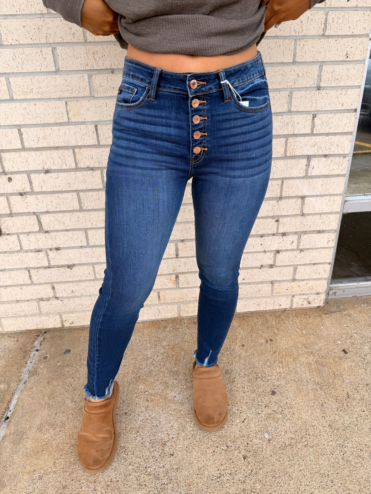 Diva kancan button jeans
