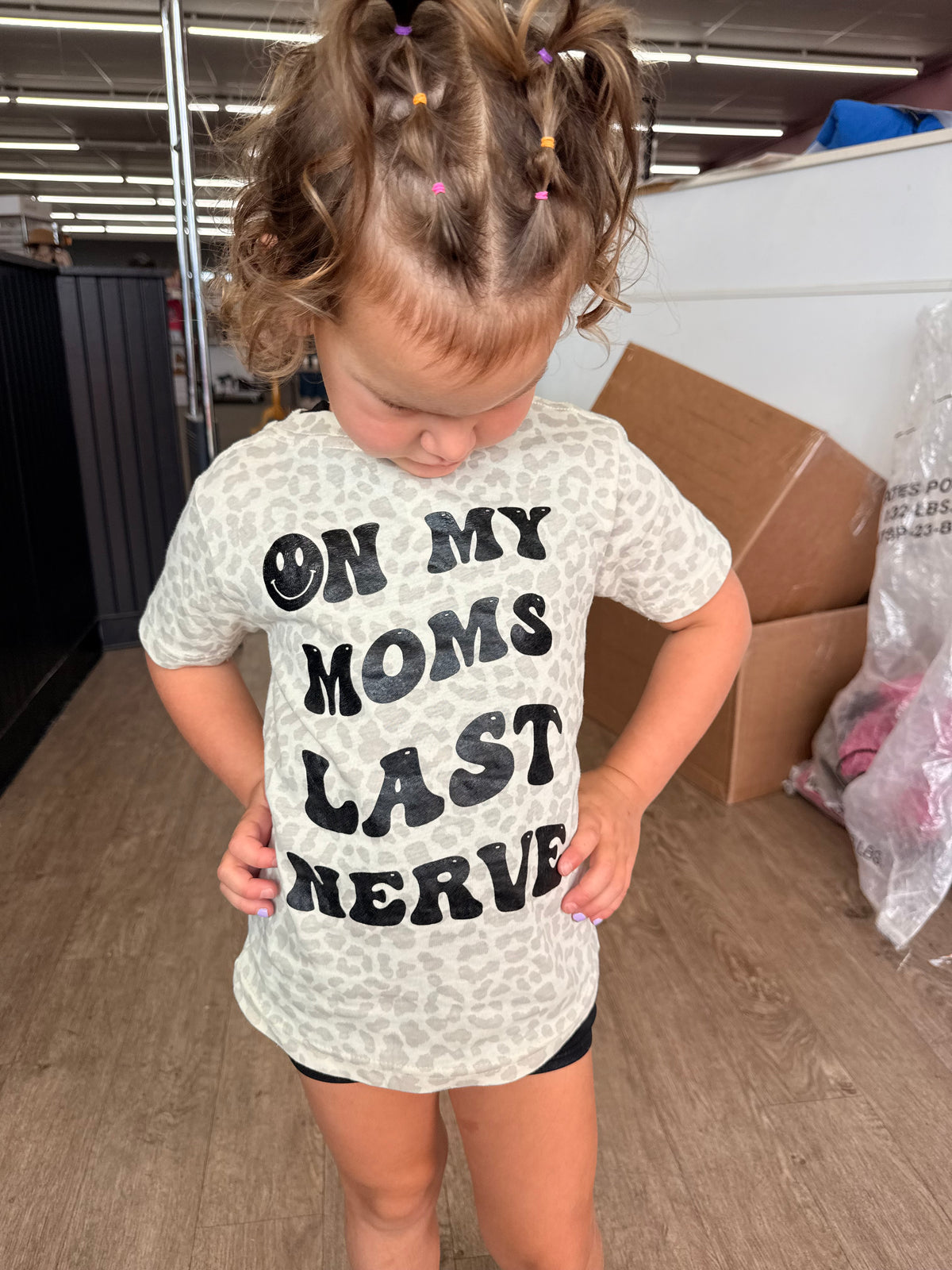 On my moms last nerve tee or sweatshirt (kid or adult)