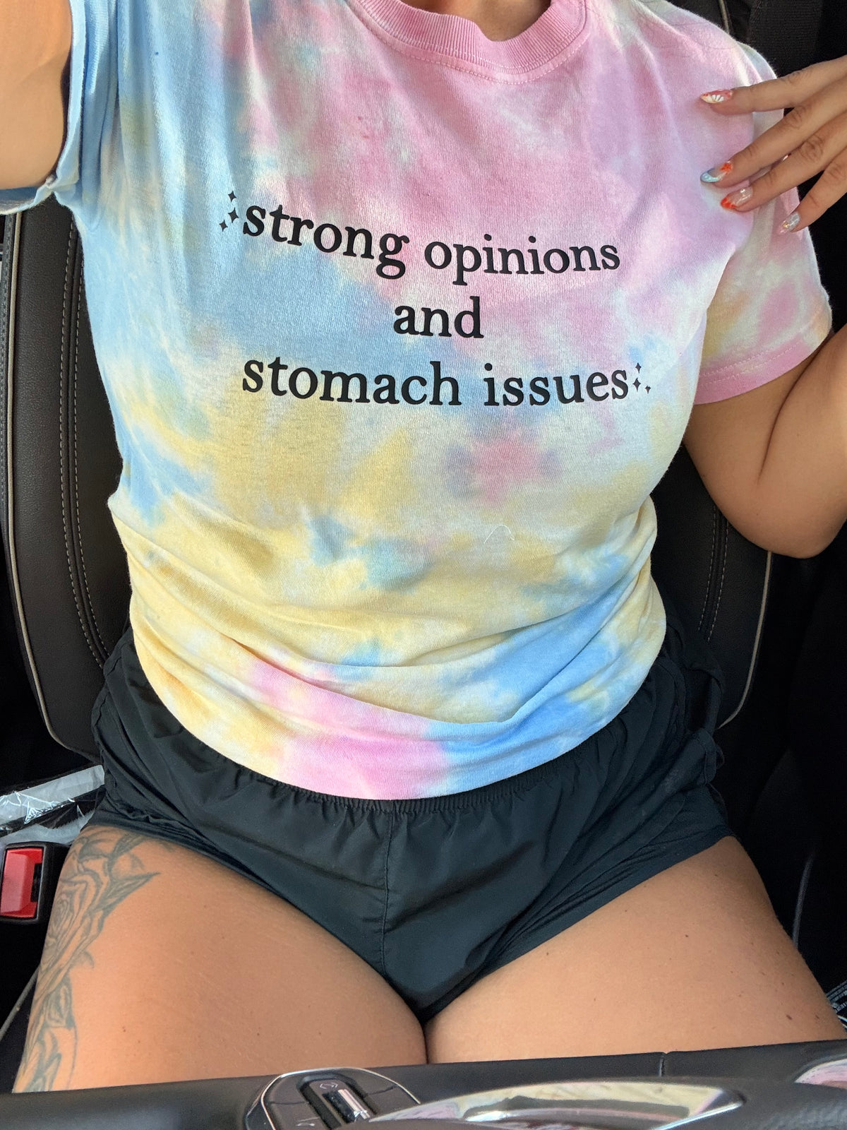 Strong opinions and stomach issues  tank, tee or sweatshirt