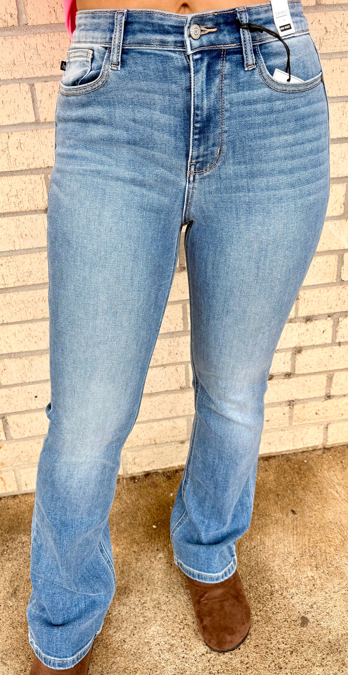 Core Bootcut Contrast Wash Judy Blue jean