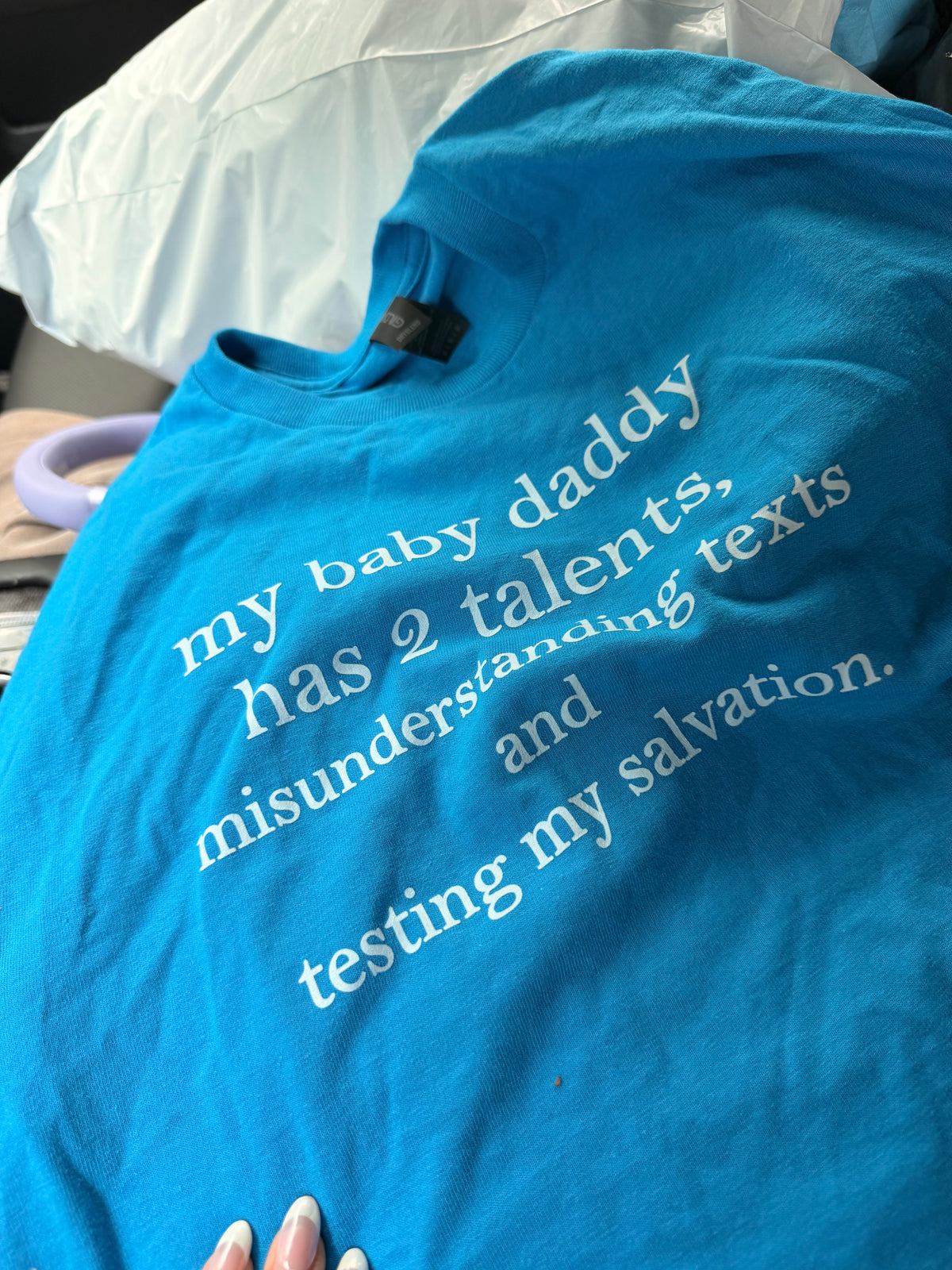 My baby two talents tee or sweatshirt
