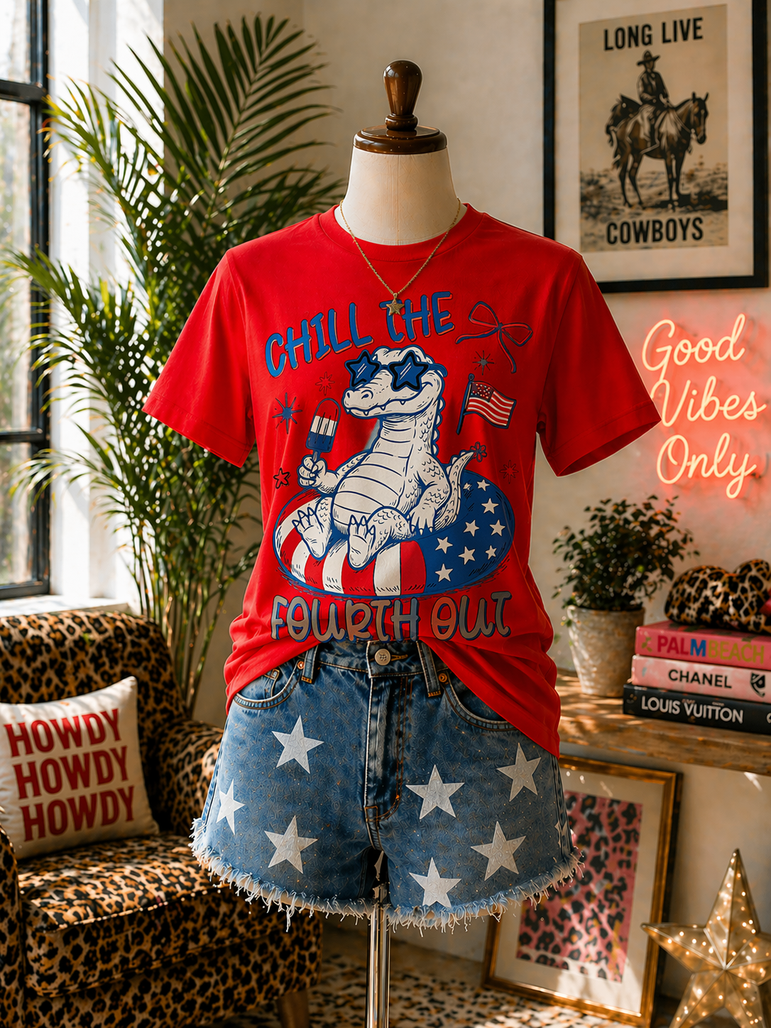 chill the fourth out tee or tank top