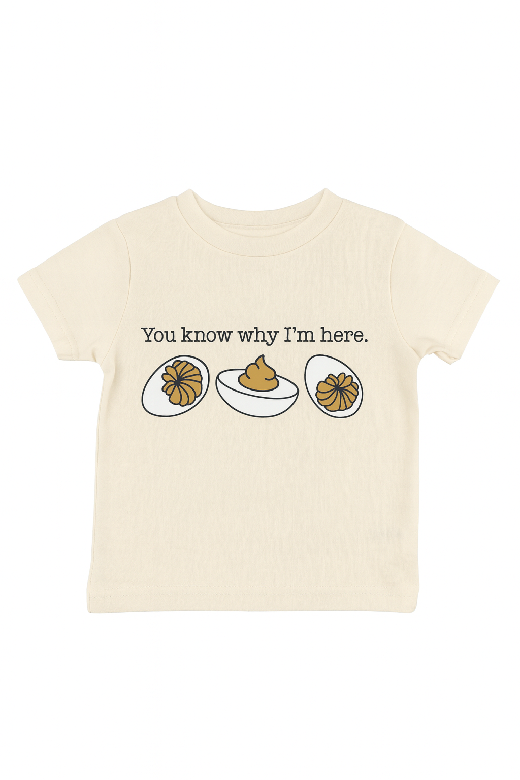 toddler or youth deviled egg tee