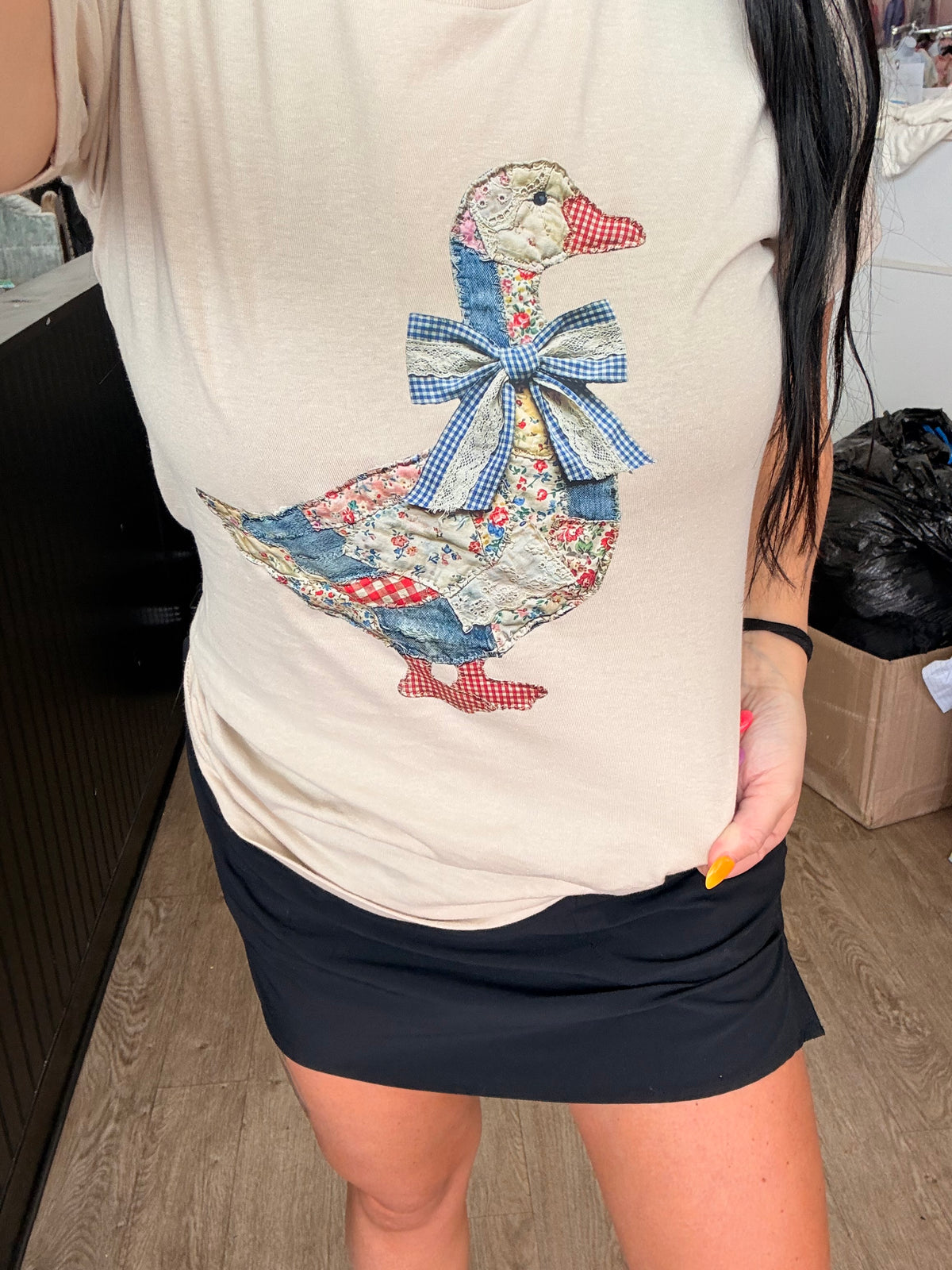vintage goose tee or sweatshirt