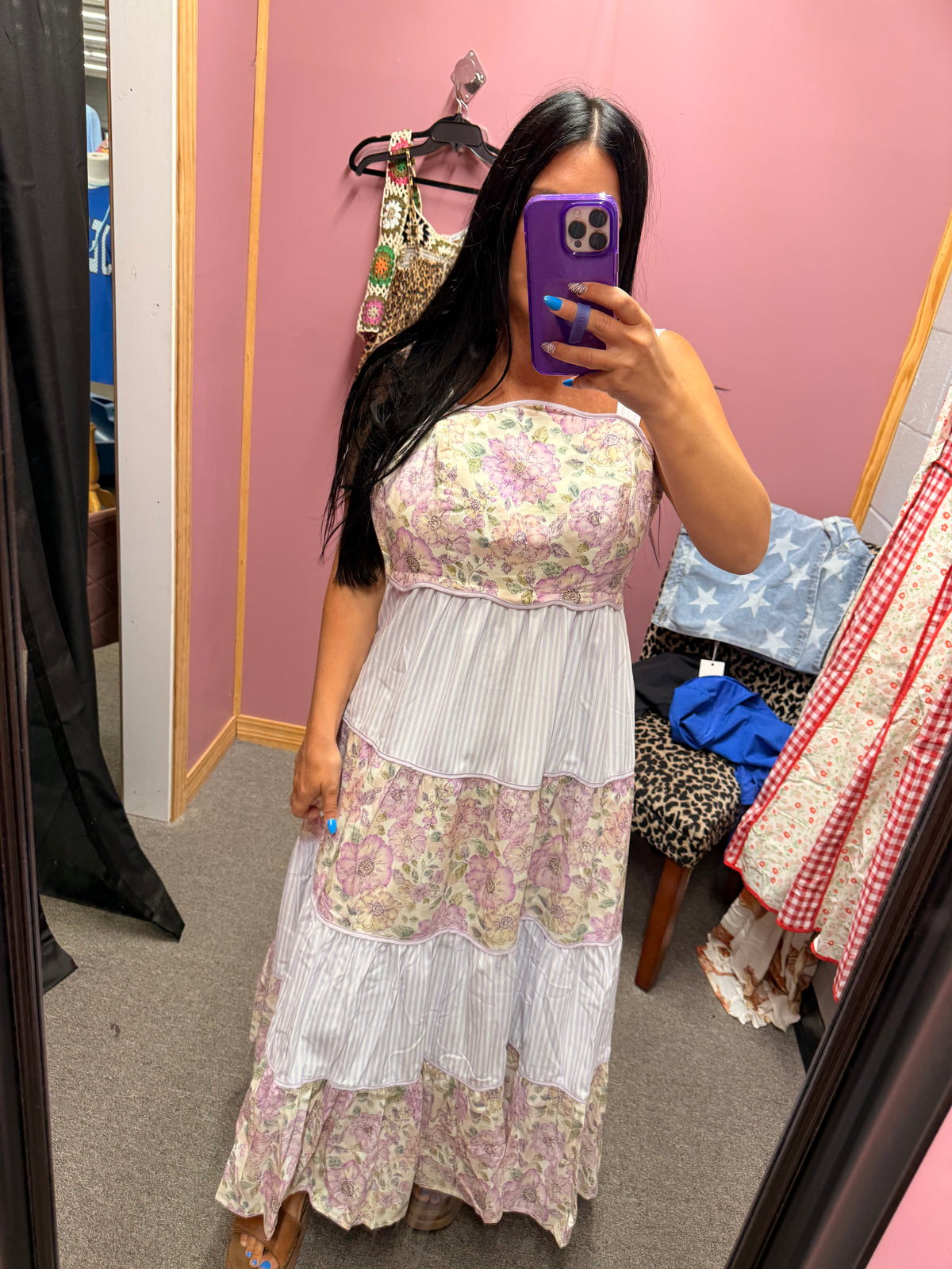 Lilac Dreams Maxi Dress