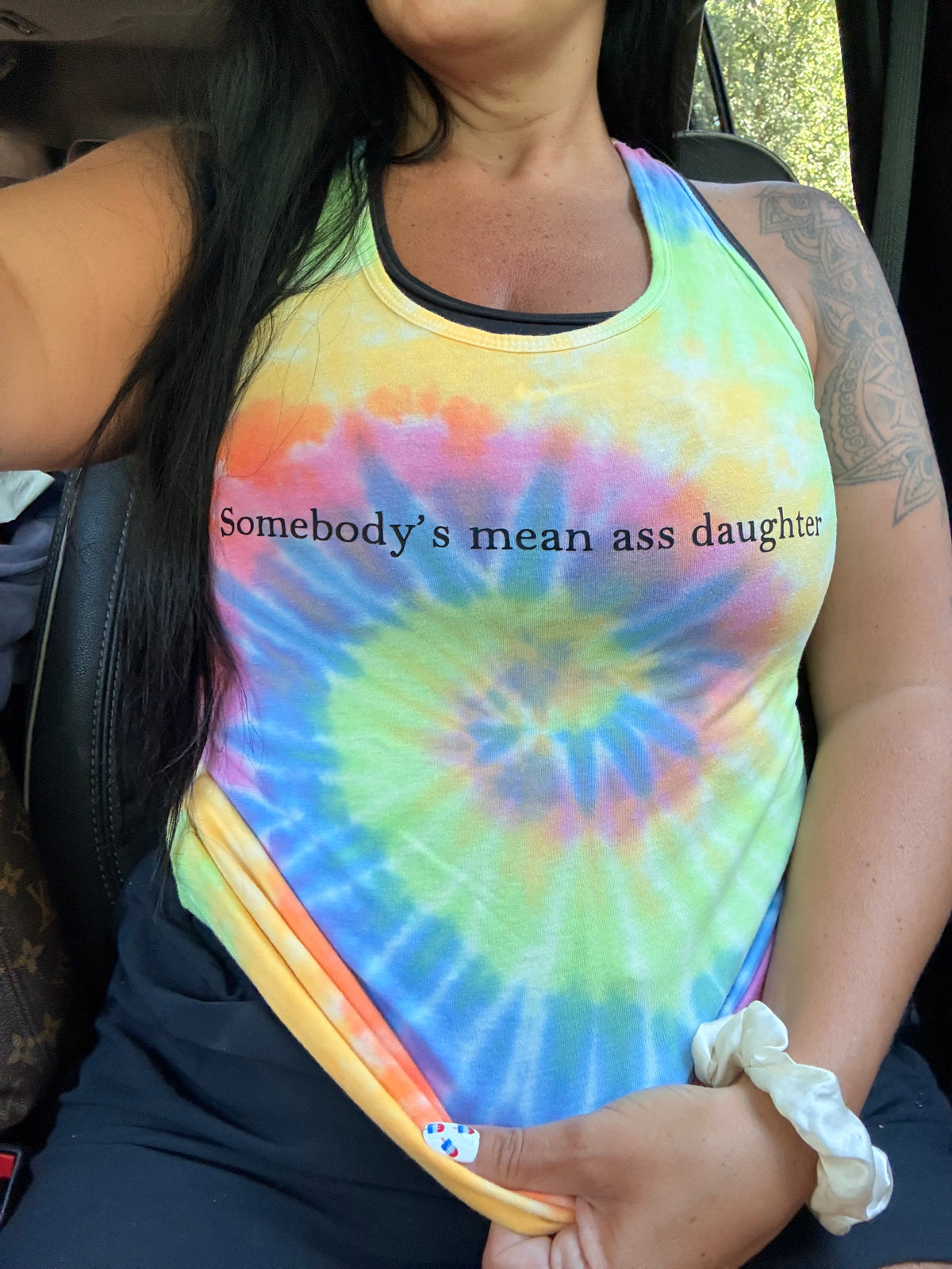 Mean ass daughter tank, tee or sweatshirt