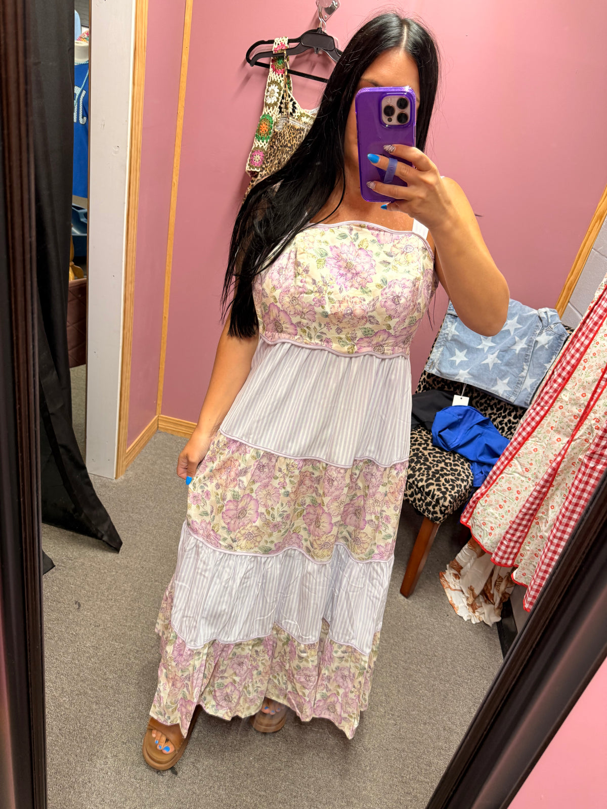 Lilac Dreams Maxi Dress