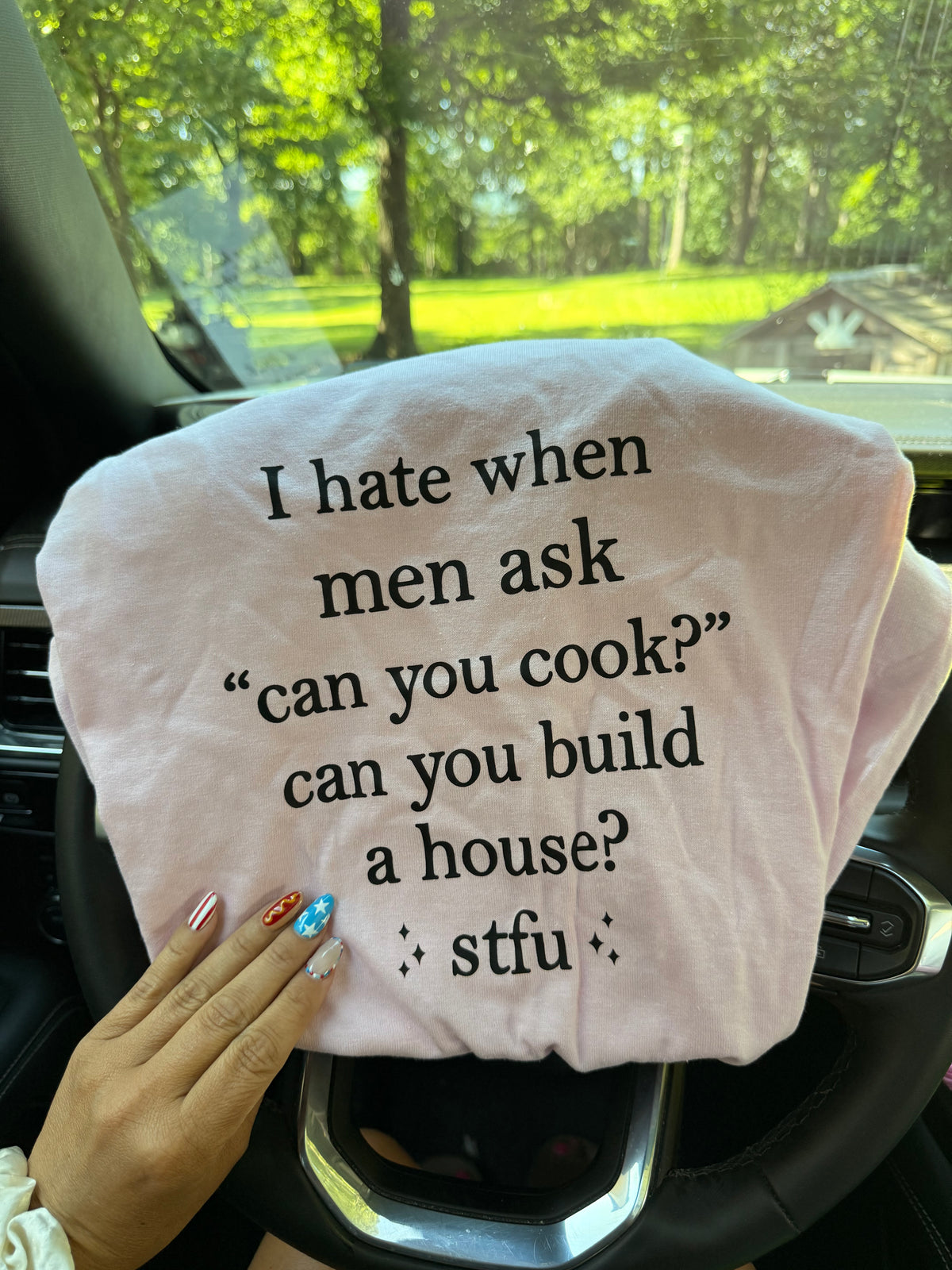 Can you cook tank tee or sweatshirt