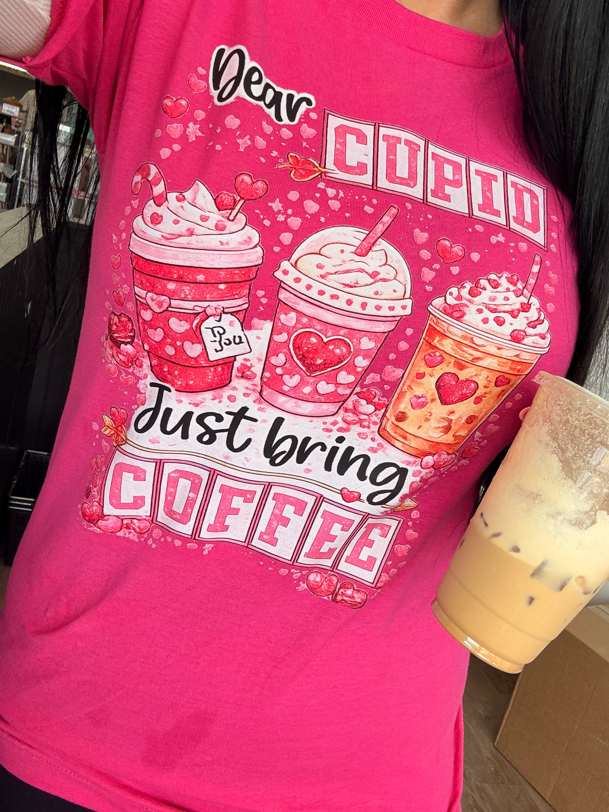 coffee for valentines day tee or sweatshirt