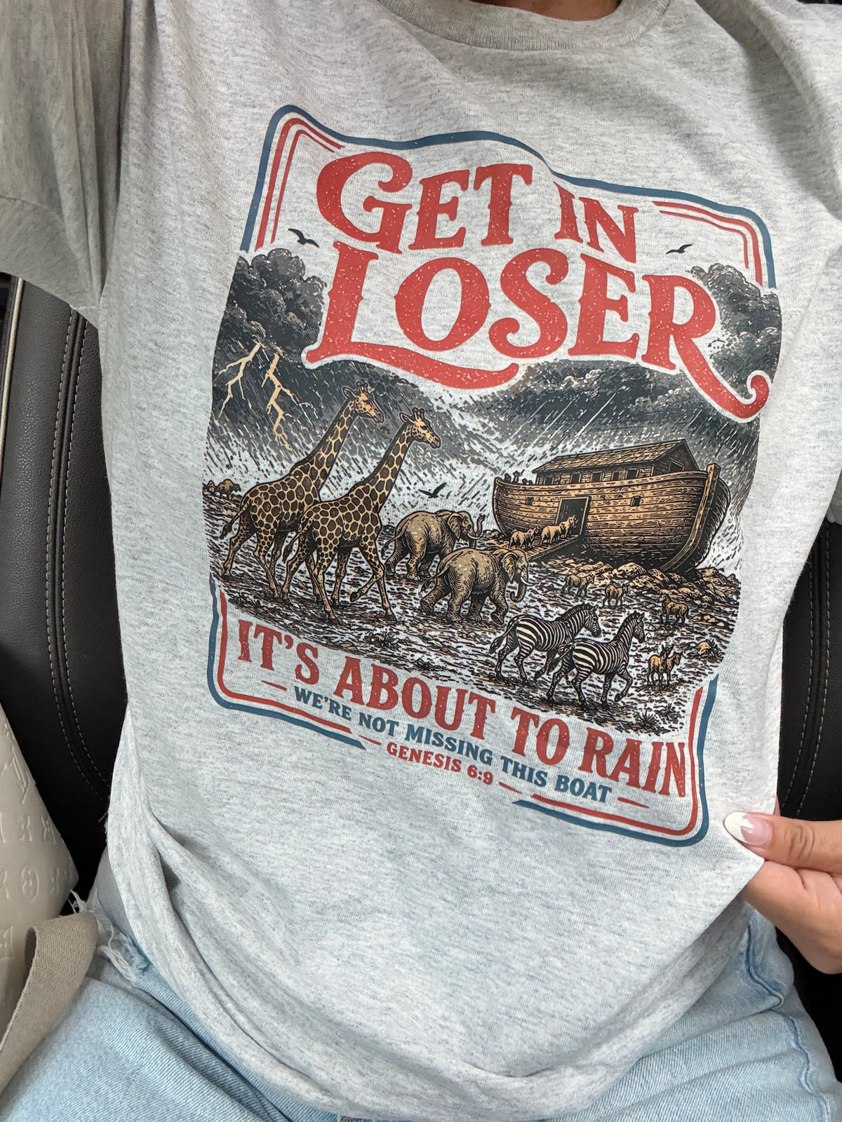 Get in loser we’re not missing the boat  tank, tee or sweatshirt