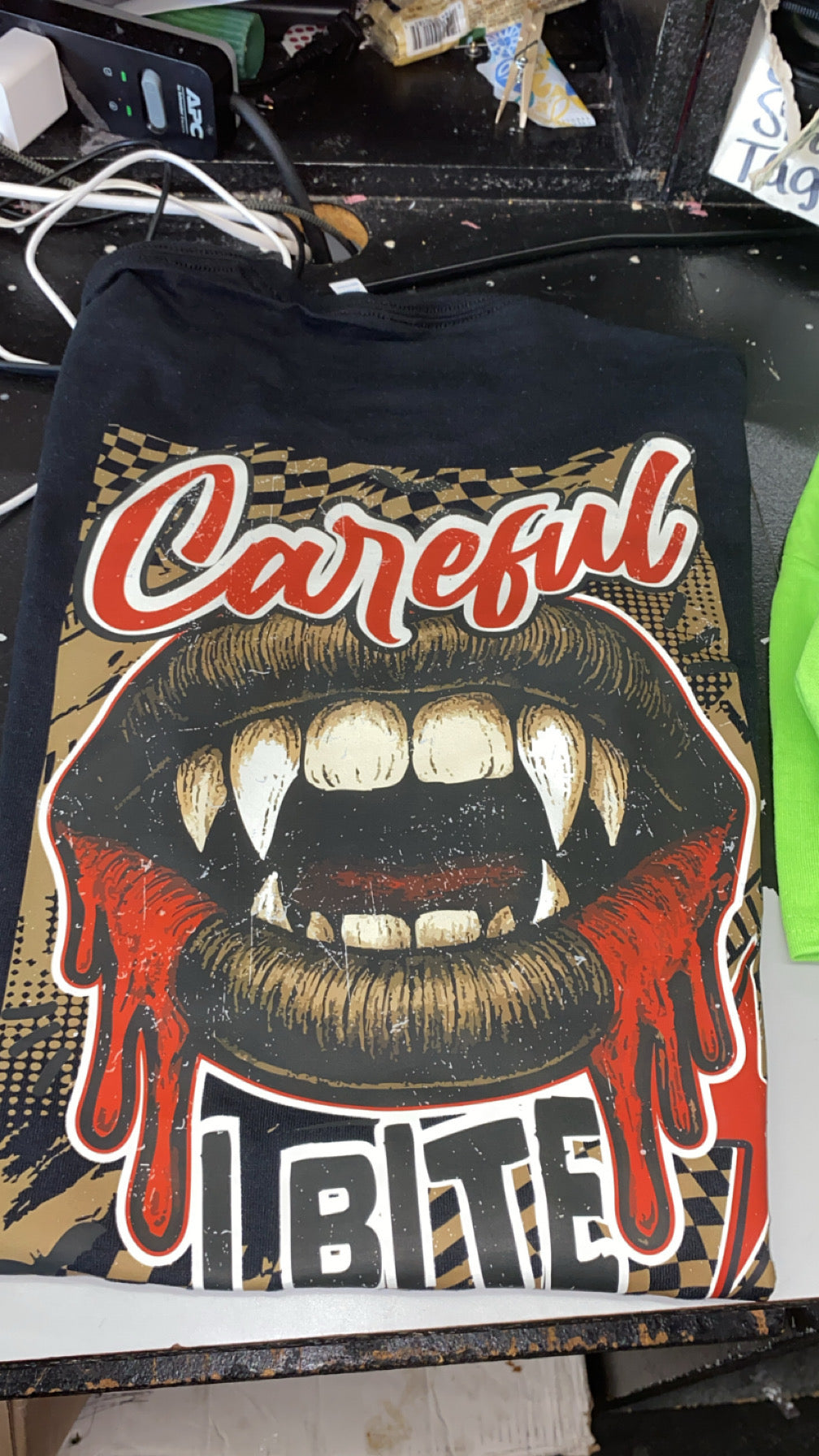 careful i BITE  halloween tee or Sweatshirt