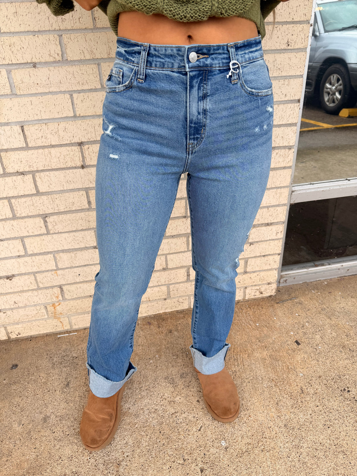 High rise kancan jeans