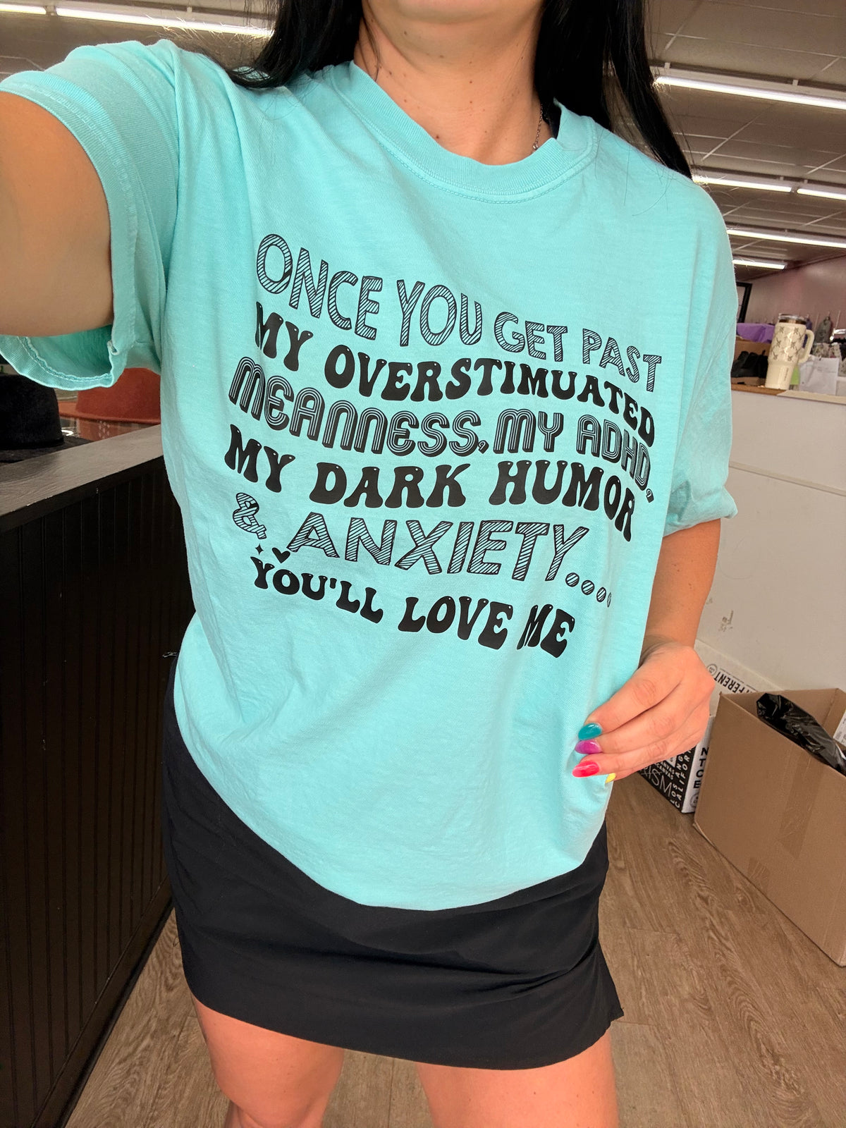 once you get passed my overstimulated meanness tee or sweatshirt