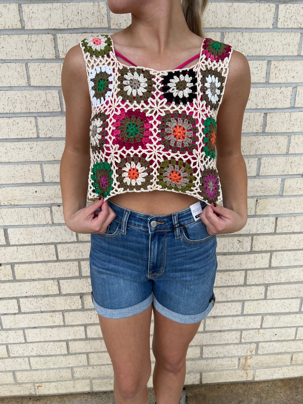 Anna isle Crochet Top