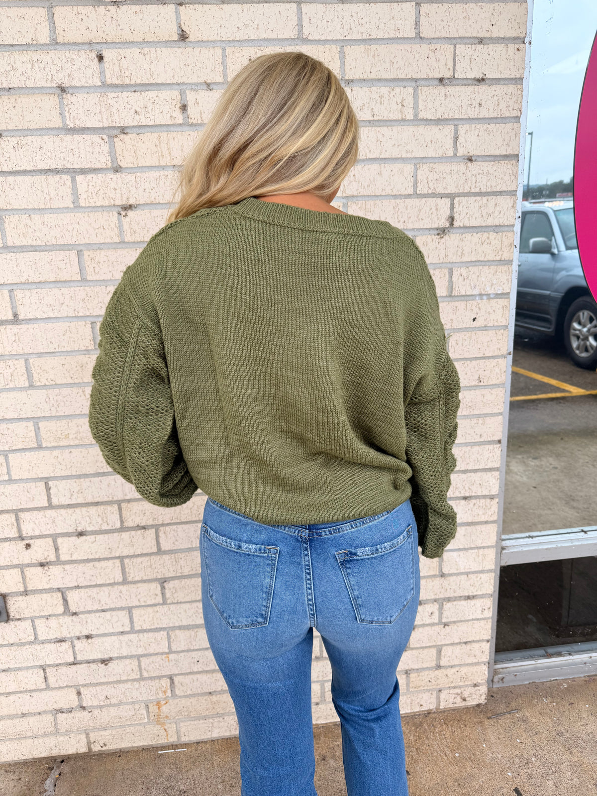 Pure Olive Sweater
