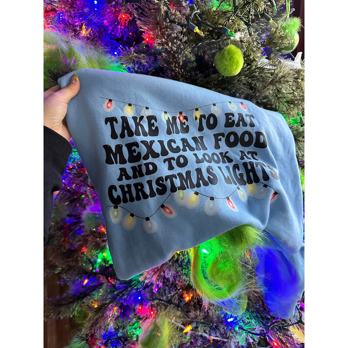 Take me to look at Christmas lights Tee or Sweatshirt