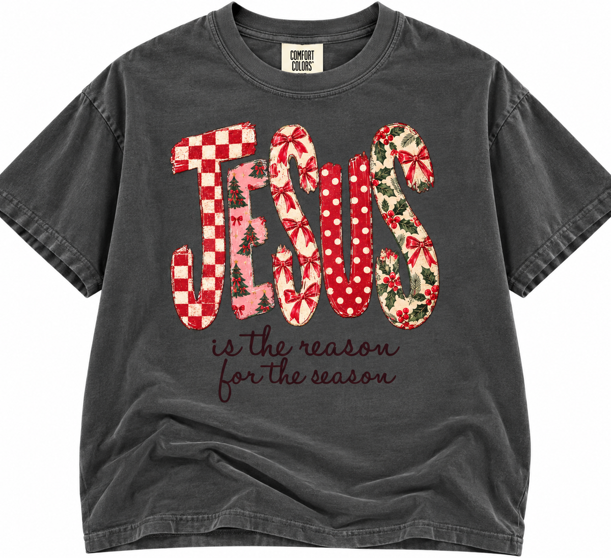 Jesus is the reason for the season Christian tee or sweatshirt
