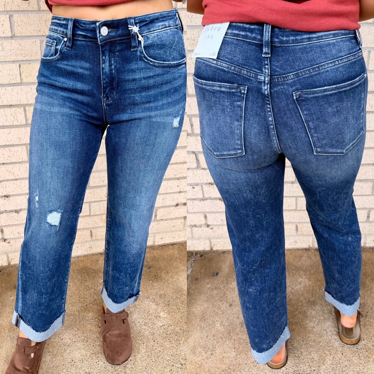 Barrel Wide Leg  Petrah denim jean