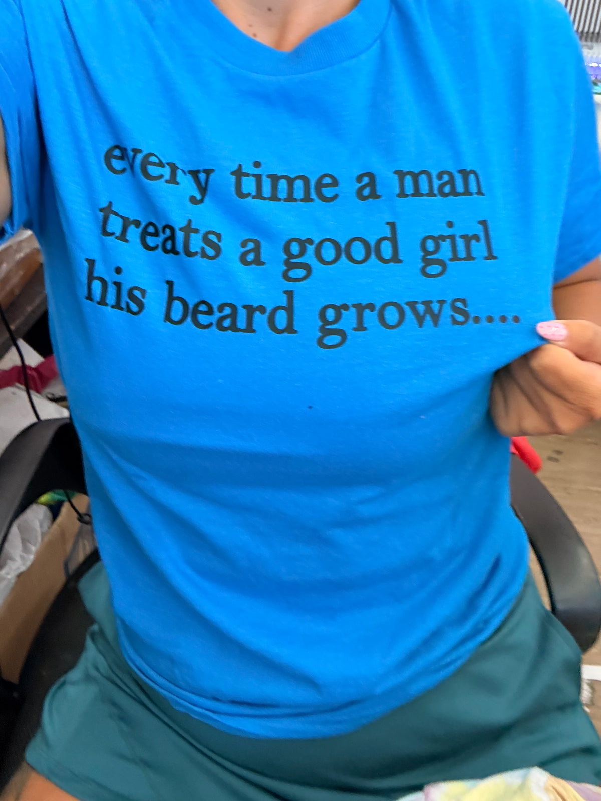 Every time a guy treats a girl beard tank ,tee or sweatshirt