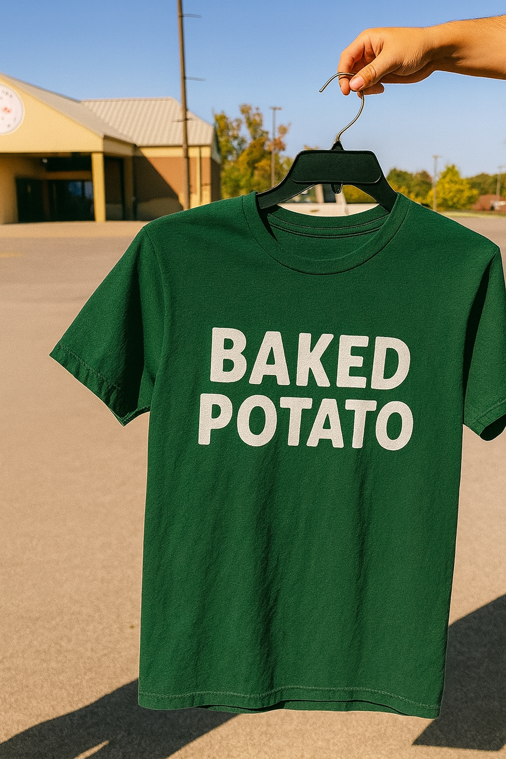 Baked potato tee or sweatshirt