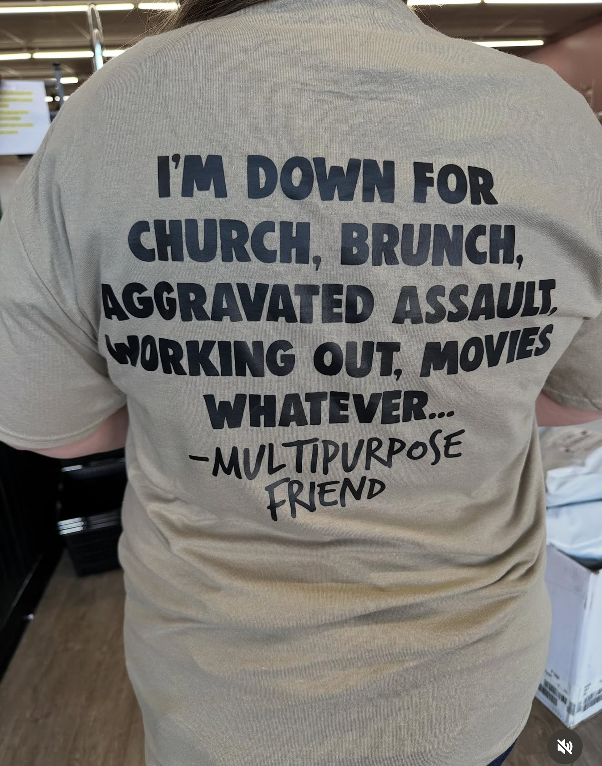 Multipurpose Friend tee  or Sweatshirt