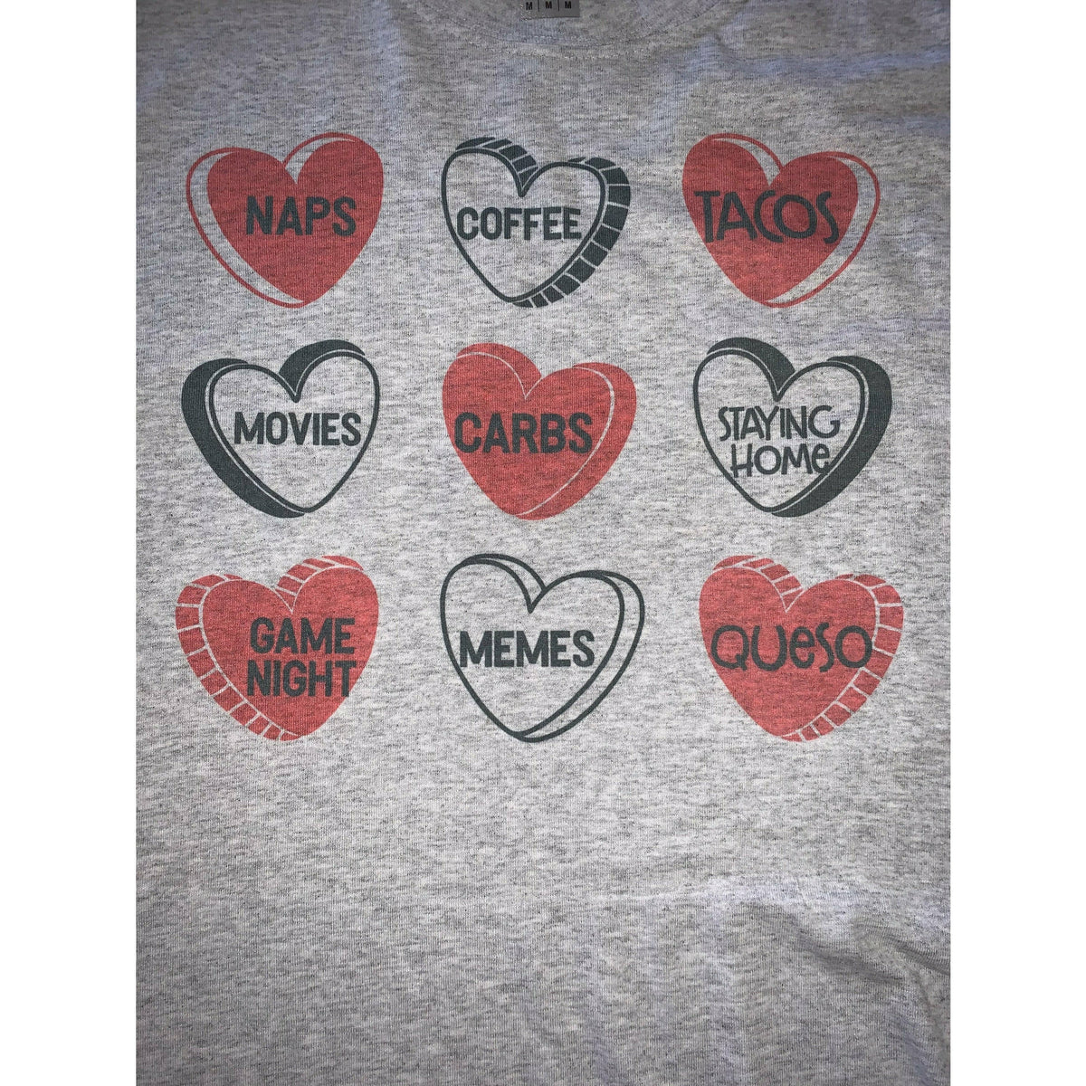 Favorite Candy Heart Tee, Tank, Long Sleeve or Sweatshirt