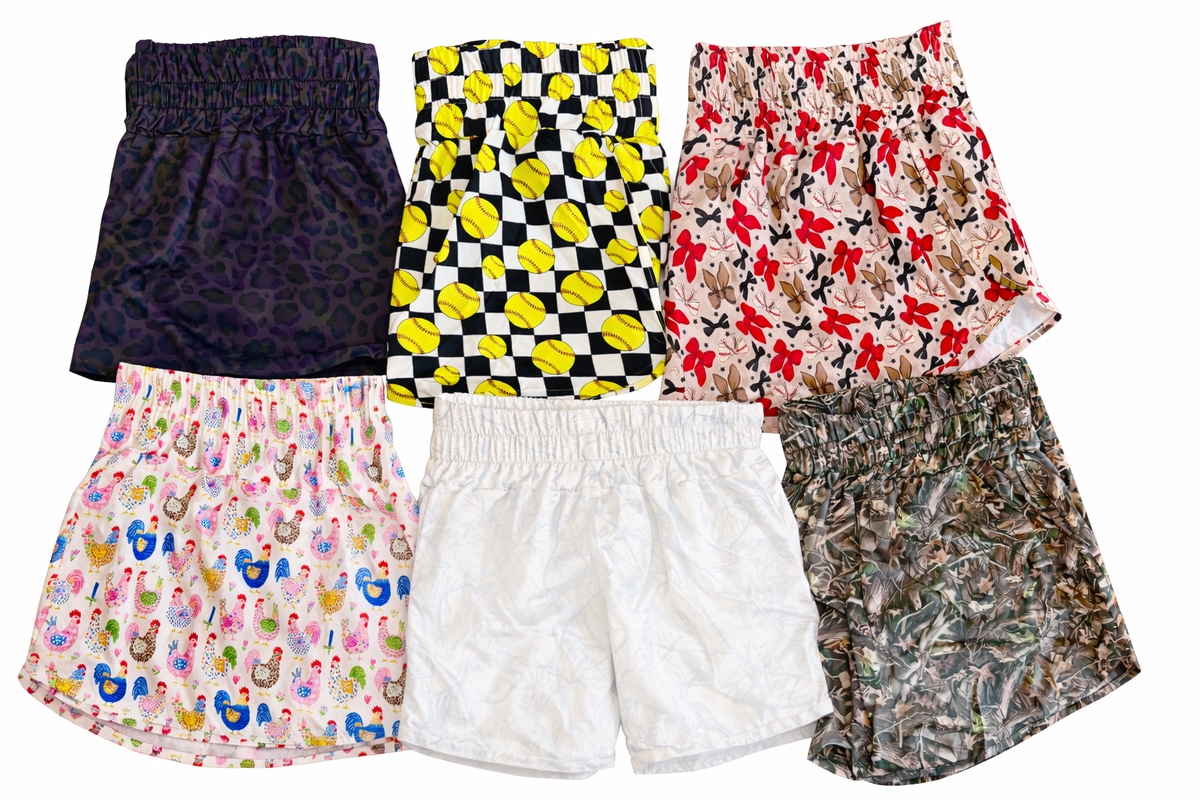 FERAL SHORTS ( 8 different prints) preorder