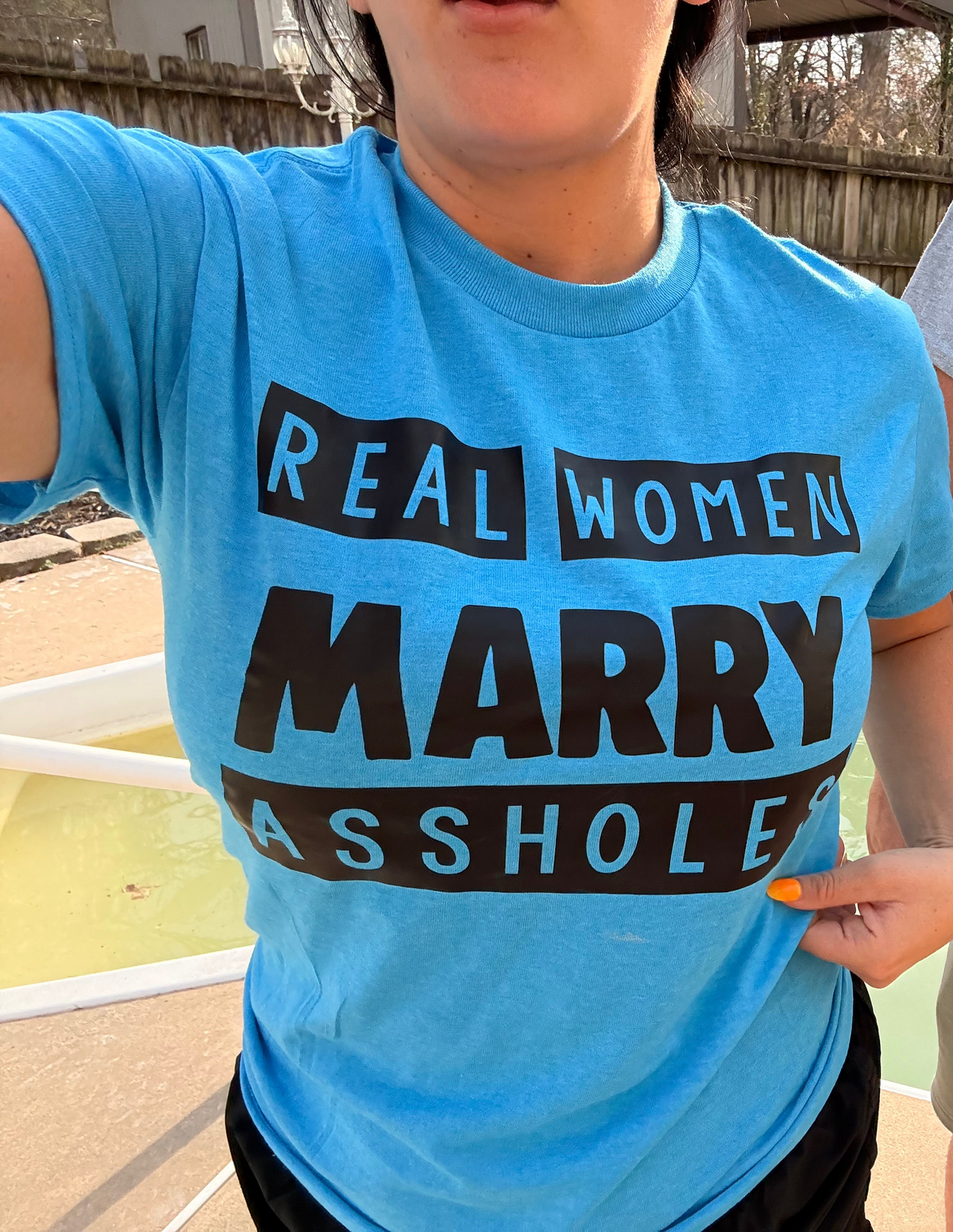 Real women marry assholes tee or sweatshirt
