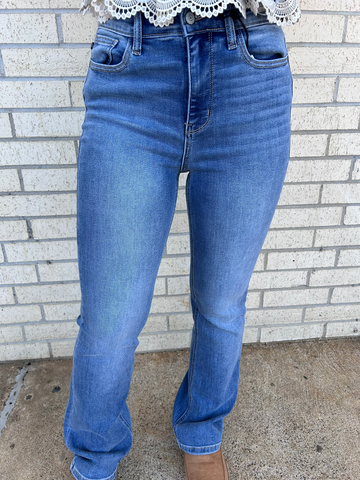 Judy Blue Core Hw Classic Contrast Wash Bootcut