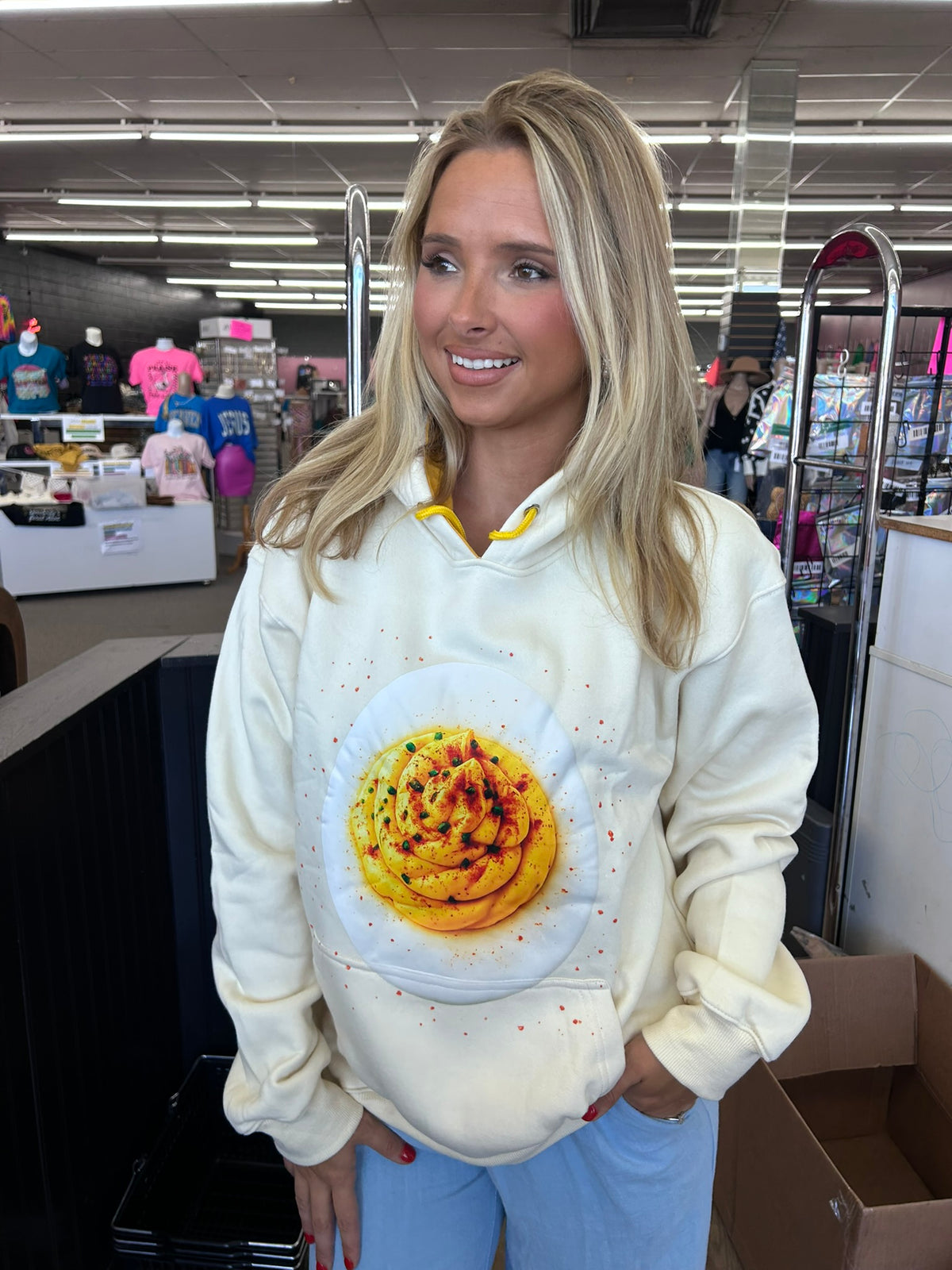 Deviled Egg Hoodie (pre-order) adult and youth