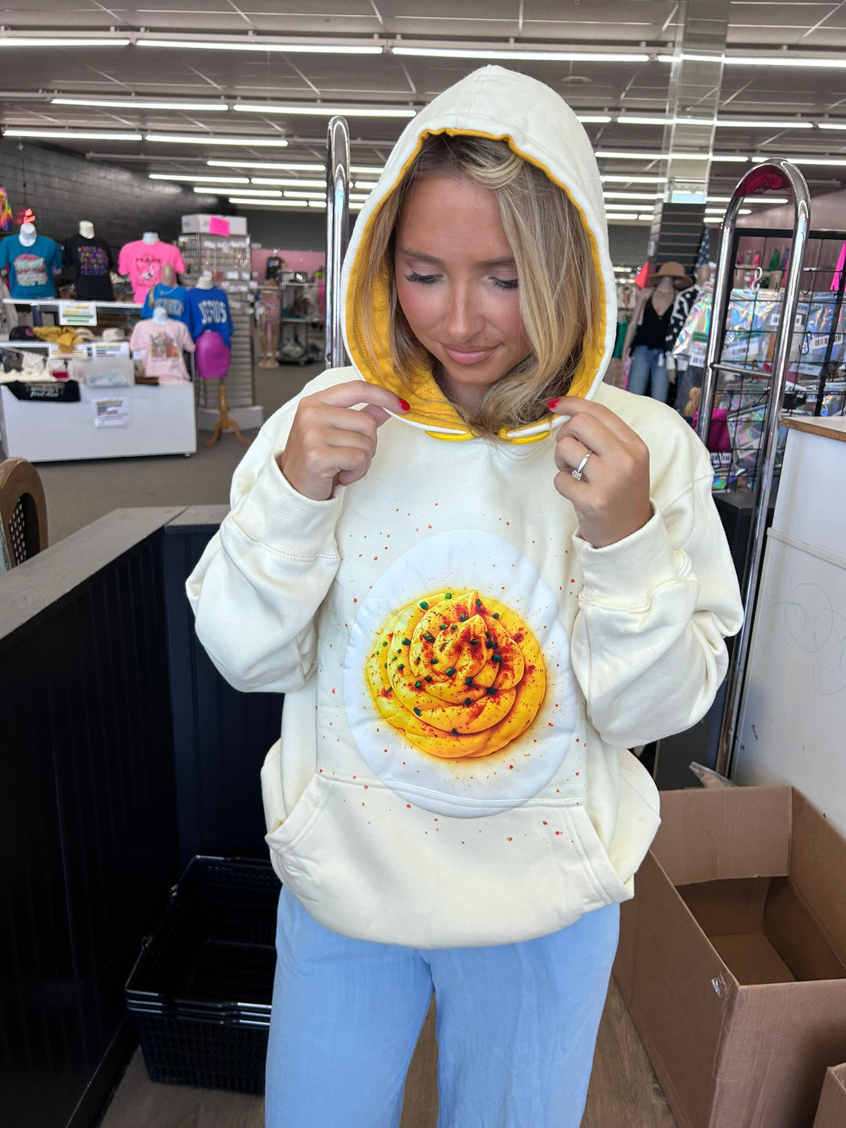 Deviled Egg Hoodie (pre-order) adult and youth