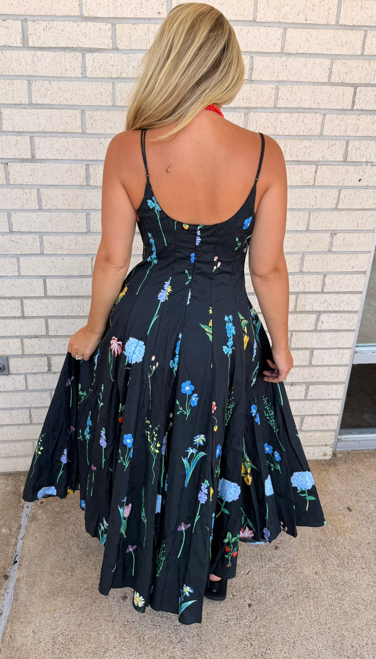 Wild Flower Floral Dress