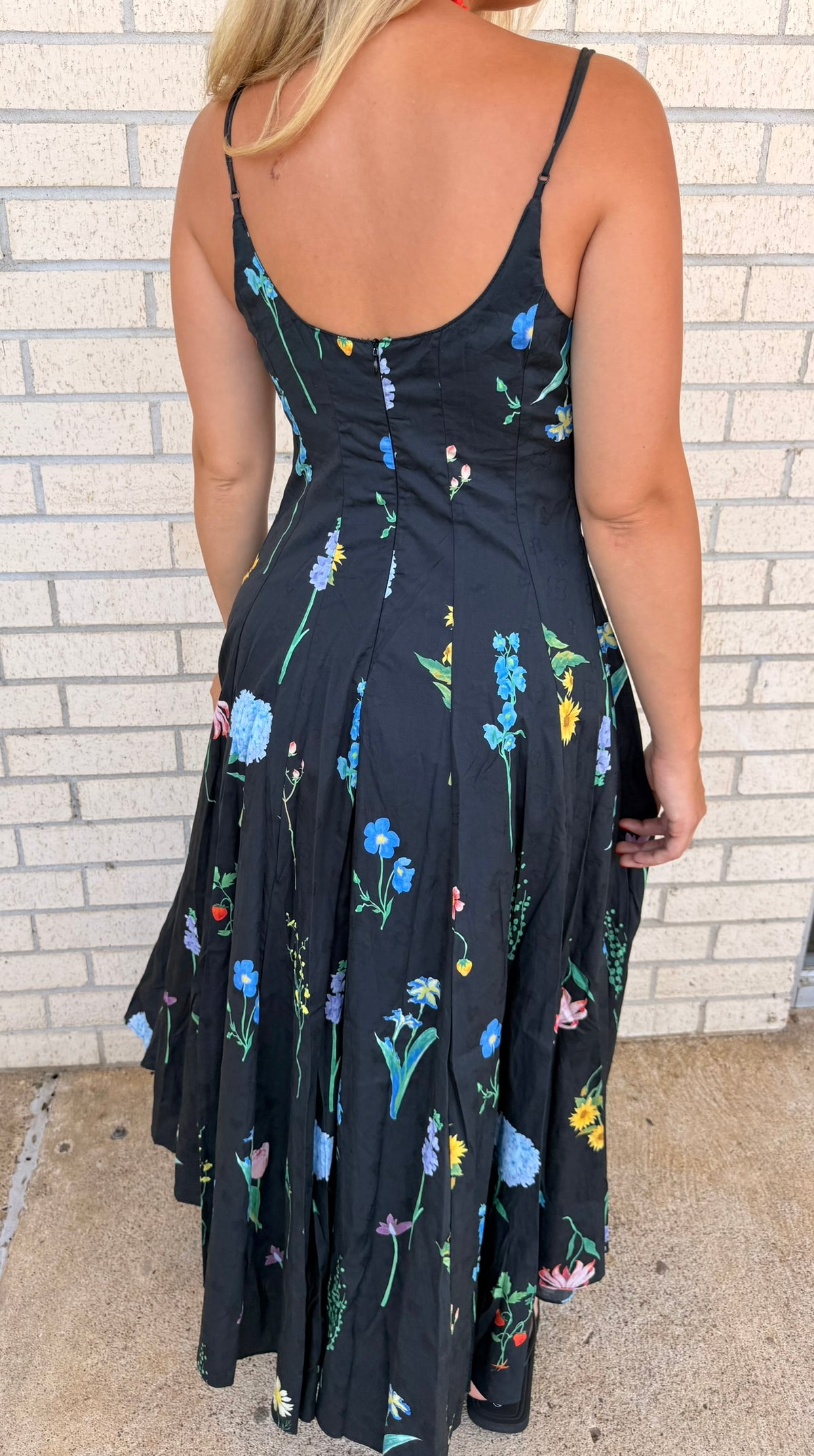 Wild Flower Floral Dress
