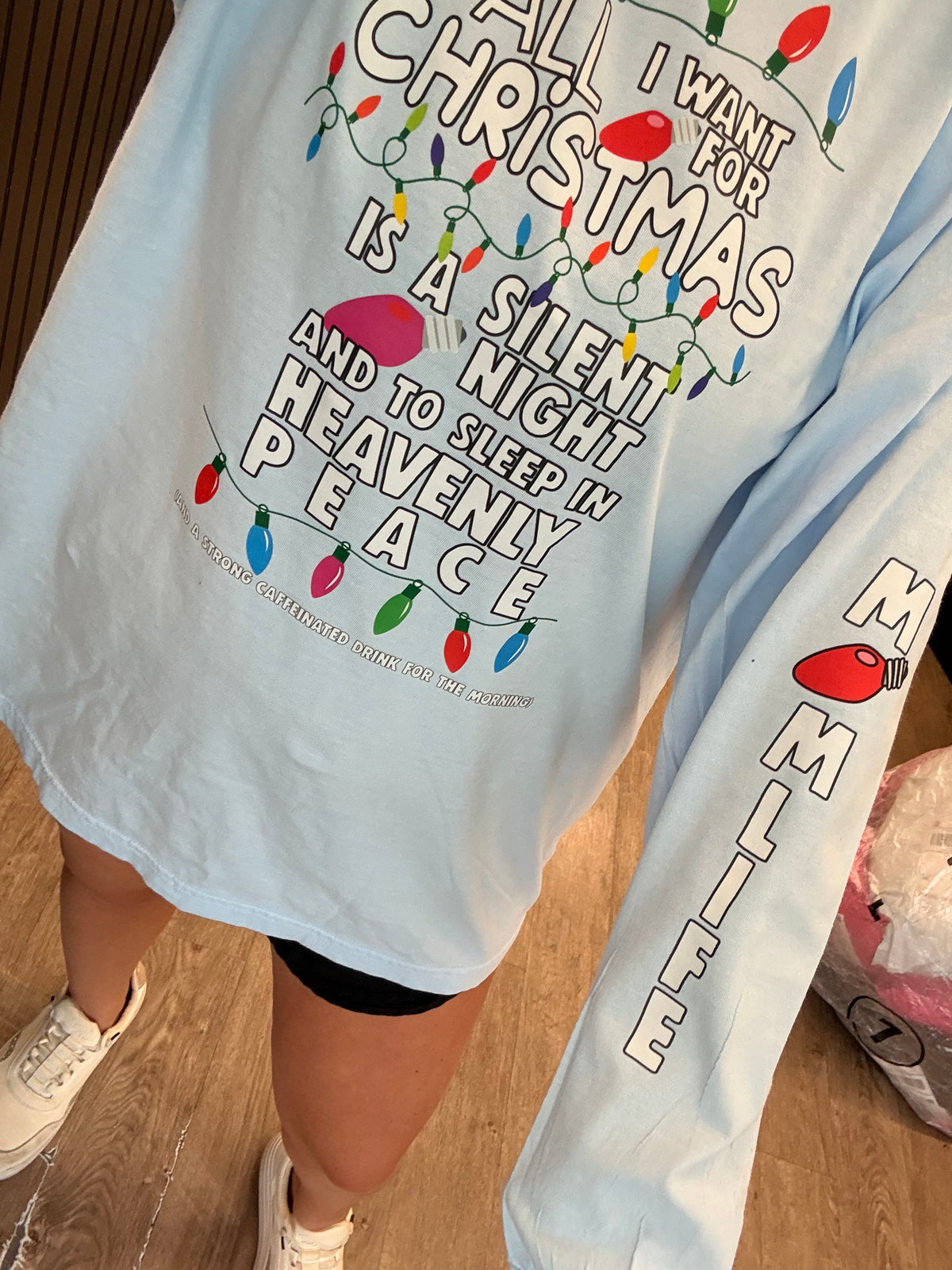 Mom life Christmas long sleeve or sweatshirt