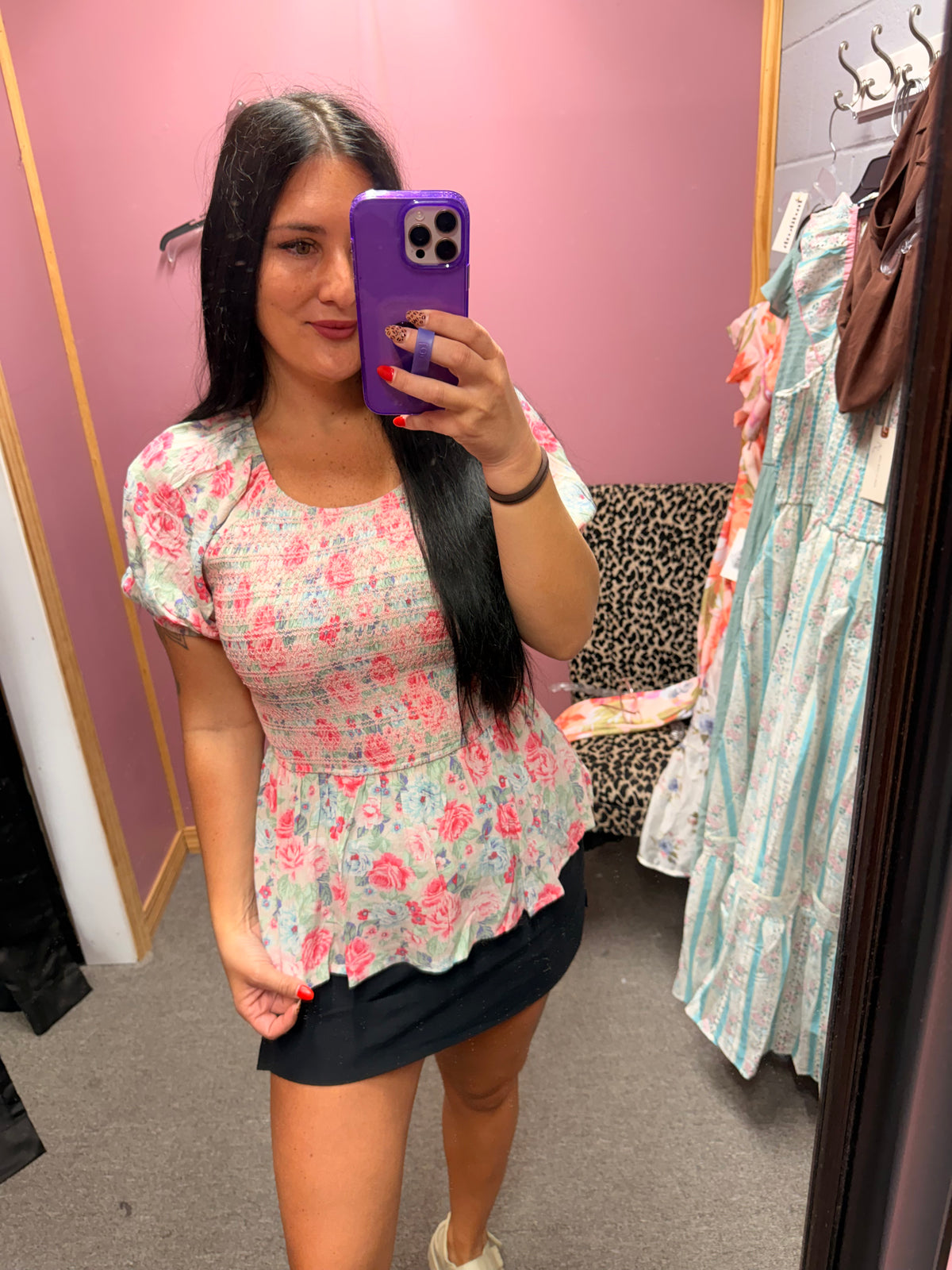 Summer Floral Top