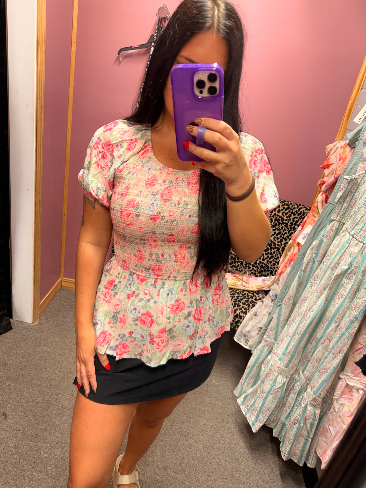 Summer Floral Top
