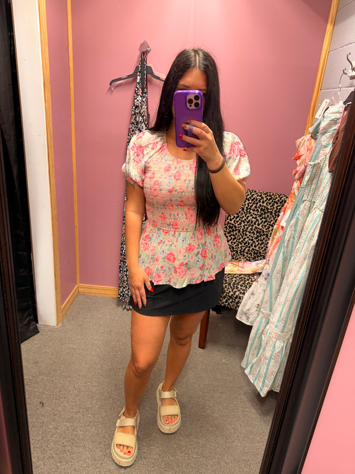Summer Floral Top