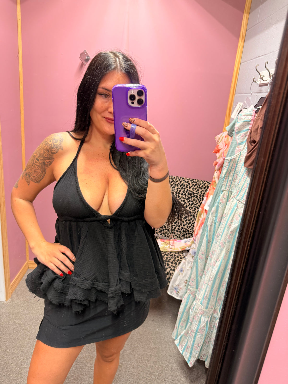 Sexy Black Tank Top